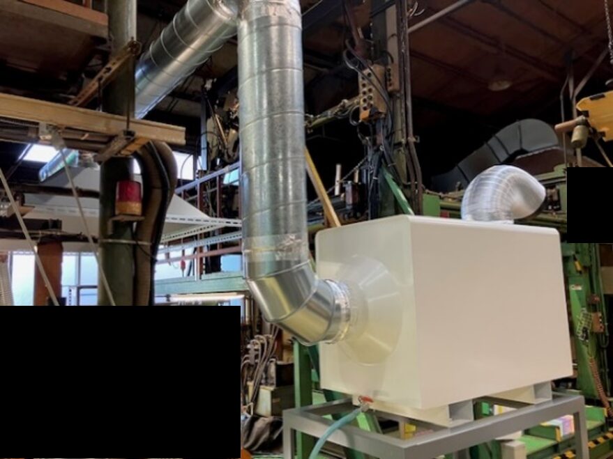 集塵機+フードの設置工事事例｜静岡スマートファクトリ―.com